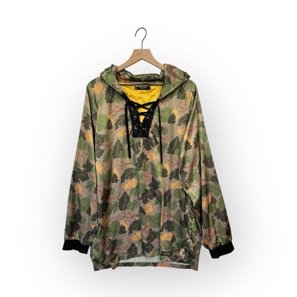 Diamond Supply Co. Other - Diamond Supply Co. Satin Camo Jacket Size L Large Green